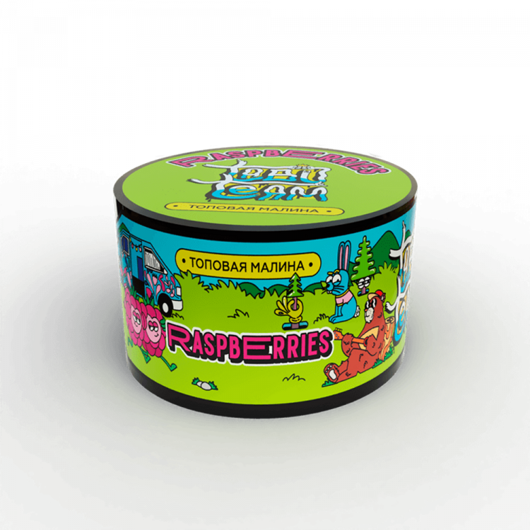 Бестабачная смесь Tabu - Raspberry (Малина) 50 гр