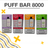Одноразовая электронная сигарета PUFF BAR 8000 - Ананас Лед